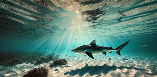 requins tigres des maldives