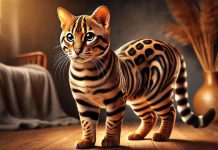 chat tigre miniature