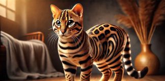 chat tigre miniature