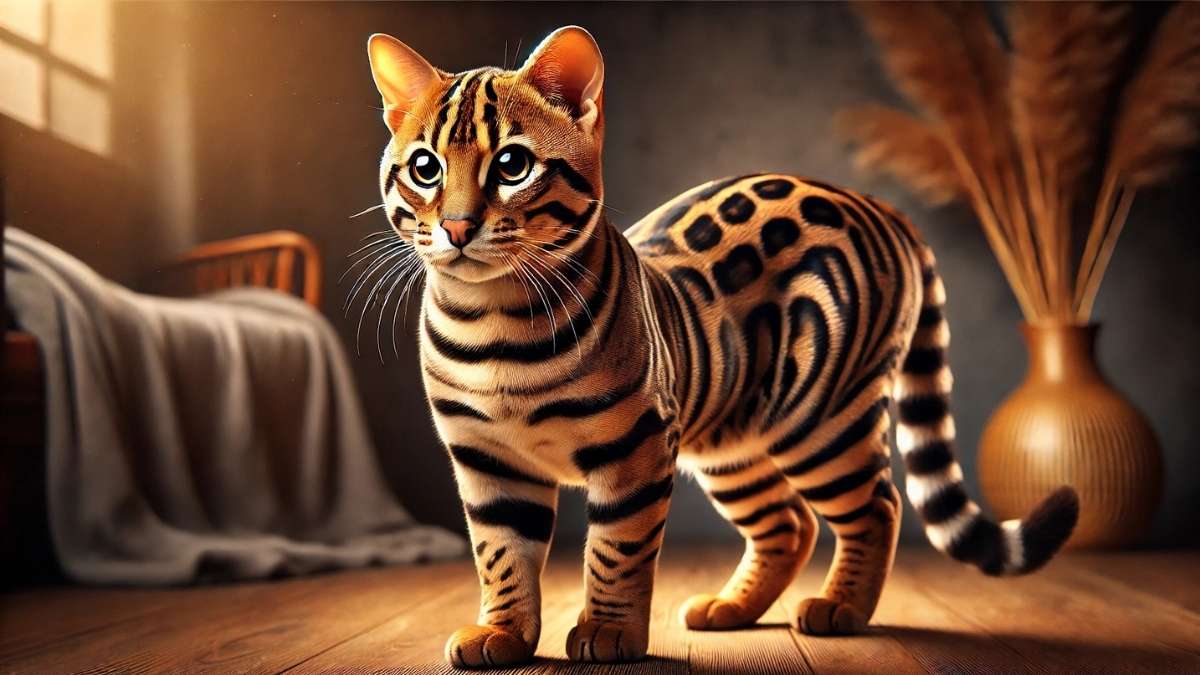 chat tigre miniature