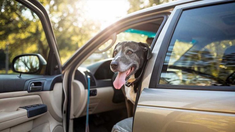 chien voiture chaleur