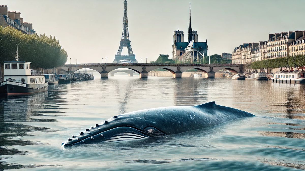 baleine dans la Seine