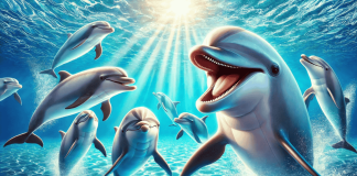 dauphins sourient