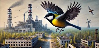 oiseaux de Tchernobyl